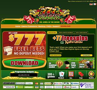 777 dragon online casino in United States