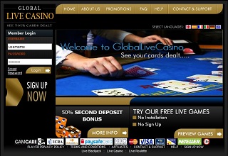 Global Live Casino Review